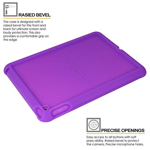 [Bumper Case] Shockproof Soft Easy Grip Case for Apple iPad 9.7" (2018/2017)