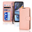 [Wallet Case] Protective Cover with Cash & Card Holder, Stand and Wrist Strap For Motorola Moto G22