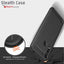 [Stealth Case] Motorola Moto G8 Lite Power Soft Protective Slim Cover with Carbon Fibre Detailing