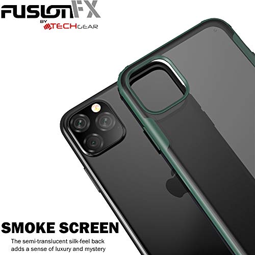 [Fusion FX Case] Slim & Light Tough Fused Gel Bumper & Hard Back Matte Case for iPhone 11 Pro Max