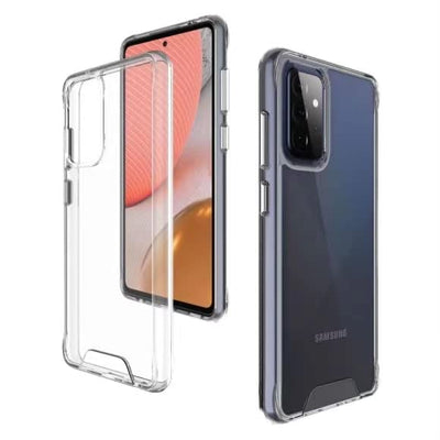 [Fusion HD Case] Shockproof Fused Gel Bumper & Hard Back Slim Clear Cover for Samsung Galaxy A33 5G