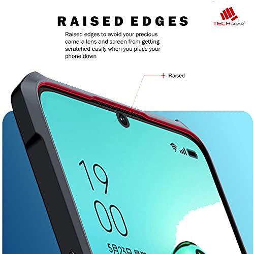 [Fusion Armour Case] Premium Hybrid Tough Heavy Duty, Clear Back, Bumper Case for Honor X7 (4G)