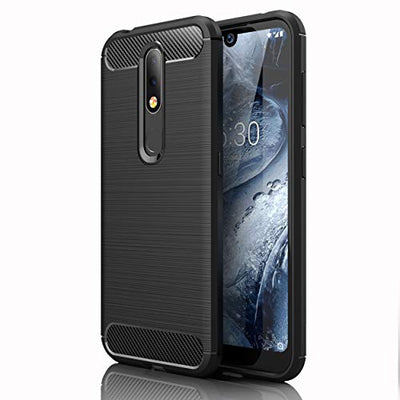 [Stealth Case] Nokia 4.2 Soft Protective Slim Cover with Carbon Fibre Detailing