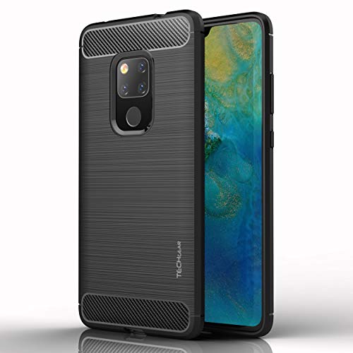 [Stealth Case] Huawei Mate 20 Soft Protective Slim Cover with Carbon Fibre Detailing