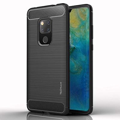 [Stealth Case] Huawei Mate 20 Soft Protective Slim Cover with Carbon Fibre Detailing