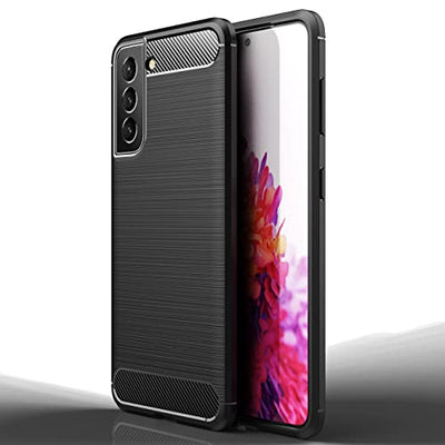[Stealth Case] Samsung Galaxy S22 Plus Soft Protective Slim Cover with Carbon Fibre Detailing