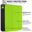 [Smart Case] Slim Stand Cover with Auto Sleep/Wake for Apple iPad 11th & 10th Generation, iPad 2025 / 2022