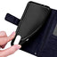 [Wallet Case] Protective Cover with Cash & Card Holder, Stand and Wrist Strap For Samsung Galaxy A20e