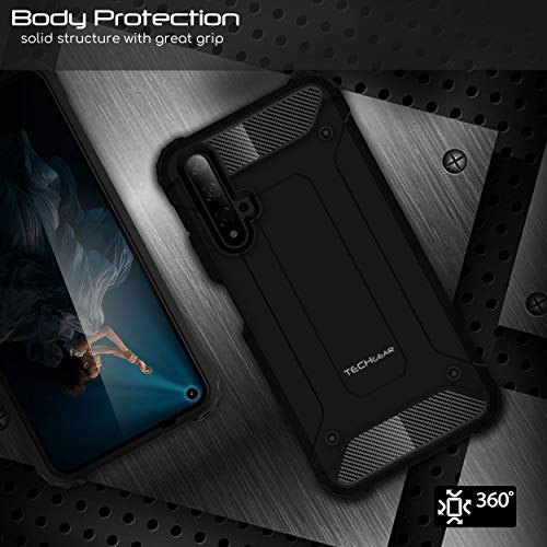 [Tough Armoured Case] ShockProof Dual-Layer Protective Heavy Duty Cover for Honor 20