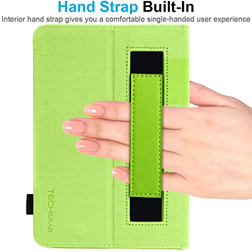 [Folio Case] Smart Cover Stand with Auto Sleep/Wake & Hand Strap For New Amazon Fire 7" (12th Generation / 2022)