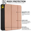 [Smart Case] Slim Stand Cover with Auto Sleep/Wake for Apple iPad 11th & 10th Generation, iPad 2025 / 2022