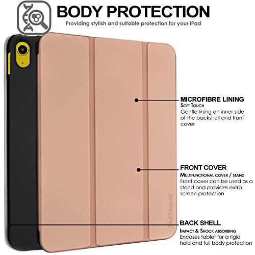 [Smart Case] Slim Stand Cover with Auto Sleep/Wake for Apple iPad 11th & 10th Generation, iPad 2025 / 2022