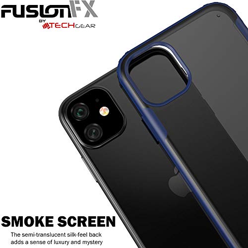 [Fusion FX Case] Slim & Light Tough Fused Gel Bumper & Hard Back Matte Case for iPhone 11