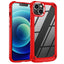[Fusion Armour Case] Premium Hybrid Tough Heavy Duty, Rugged, Clear Back Bumper Case for Apple iPhone 14 6.1"