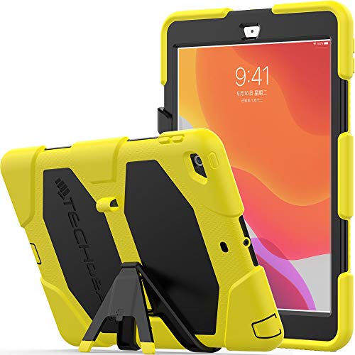 [G-SHOCK Case] Heavy Duty Long Survival Screen Protector Case for iPad 10.2" 2021, 2020, 2019 [9th/8th/7th Generation]