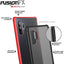 [Fusion FX Case] Slim & Light Tough Fused Gel Bumper & Hard Back Matte Case for Samsung Galaxy Note 10 Plus