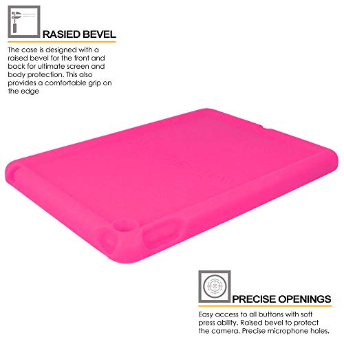 [Bumper Case] Shockproof Soft Easy Grip Case for Apple iPad 10.2", 9th / 8th / 7th Generation