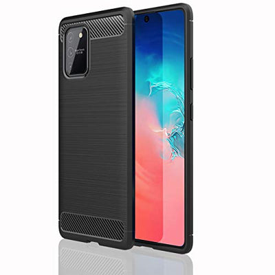 [Stealth Case] Samsung Galaxy S10 Lite Soft Protective Slim Cover with Carbon Fibre Detailing