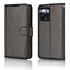[Wallet Case] Protective Cover with Cash & Card Holder, Stand and Wrist Strap For Oppo A57e / A57s / A57 4G