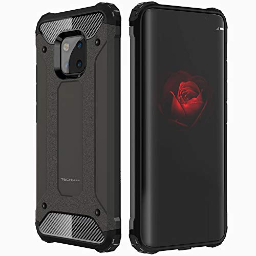 [Tough Armoured Case] ShockProof Dual-Layer Protective Heavy Duty Cover for Honor 20 Pro
