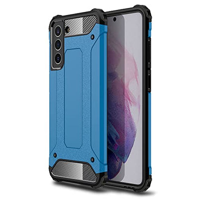 [Tough Armoured Case] ShockProof Dual-Layer Protective Heavy Duty Cover for Samsung Galaxy S21 FE