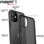 [Fusion FX Case] Slim & Light Tough Fused Gel Bumper & Hard Back Matte Case for iPhone 11