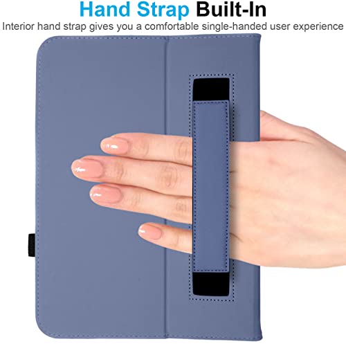 [Folio Case] Smart Cover Stand with Auto Sleep/Wake & Hand Strap For Apple iPad 11th & 10th Generation, iPad 2025 / 2022