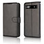 [Wallet Case] Protective Cover with Cash & Card Holder, Stand and Wrist Strap For Google Pixel 6a