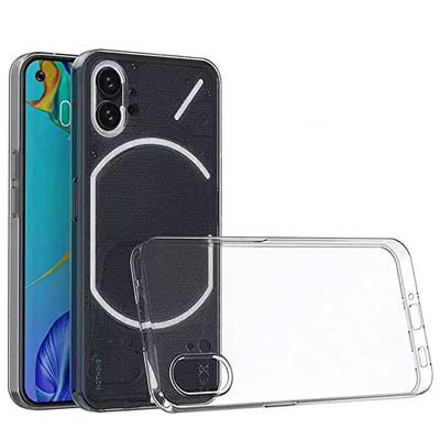 [AirFlex Case] Crystal Clear Slim & Light, Protective,  Soft Gel Cover for Nothing Phone 1