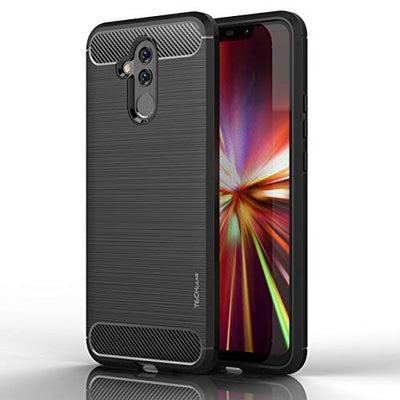 [Stealth Case] Huawei Mate 20 Lite Soft Protective Slim Cover with Carbon Fibre Detailing