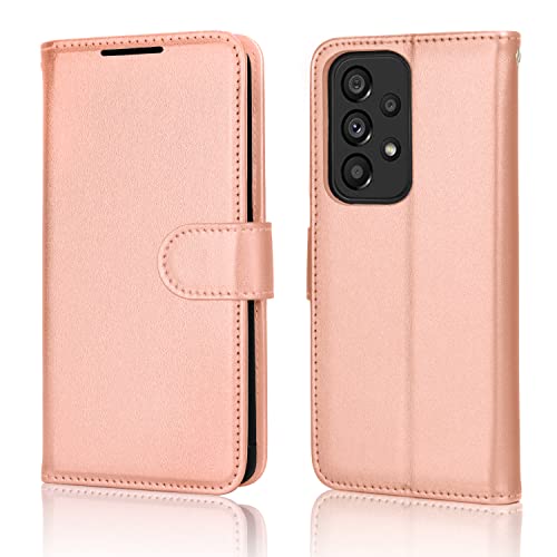 [Wallet Case] Protective Cover with Cash & Card Holder, Stand and Wrist Strap For Samsung Galaxy A13
