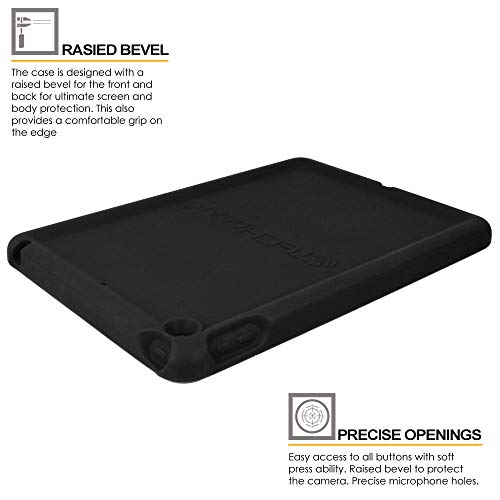 [Bumper Case] Shockproof Soft Easy Grip Case for Apple iPad 10.2", 9th / 8th / 7th Generation