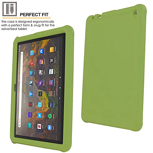 [Bumper Case] Shockproof Soft Easy Grip Case for Amazon Fire HD 10" / HD 10 Plus 11th Generation / 2021