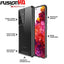 [Fusion HD Case] Shockproof Fused Gel Bumper & Hard Back Slim Clear Cover for Samsung Galaxy Galaxy S21 Ultra
