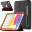 [D-FENCE Case] Tough & Rugged Smart Case For Apple iPad 11th & 10th Generation, iPad 2025 / 2022