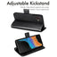[Wallet Case] Protective Cover with Cash & Card Holder, Stand and Wrist Strap For Samsung Galaxy XCover 6 Pro
