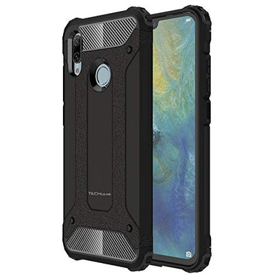 [Tough Armoured Case] ShockProof Dual-Layer Protective Heavy Duty Cover for Huawei P Smart 2019