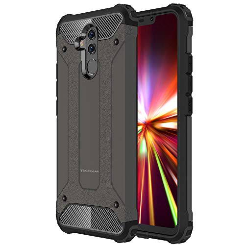 [Tough Armoured Case] ShockProof Dual-Layer Protective Heavy Duty Cover for Honor 20 Lite