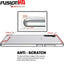 [Fusion HD Case] Shockproof Fused Gel Bumper & Hard Back Slim Clear Cover for Samsung Galaxy Note 10