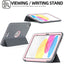 [D-FENCE Case] Tough & Rugged Smart Case For Apple iPad 11th & 10th Generation, iPad 2025 / 2022