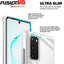 [Fusion HD Case] Shockproof Fused Gel Bumper & Hard Back Slim Clear Cover for Samsung Galaxy Note 20