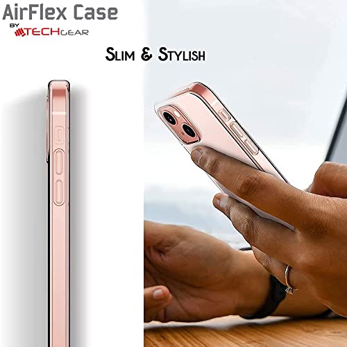 [AirFlex Case] Crystal Clear Slim & Light, Protective,  Soft Gel Cover for iPhone 13 Mini