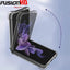 [Fusion HD Case] Shockproof Fused Gel Bumper & Hard Back Slim Clear Cover for Samsung Galaxy Z Flip 4