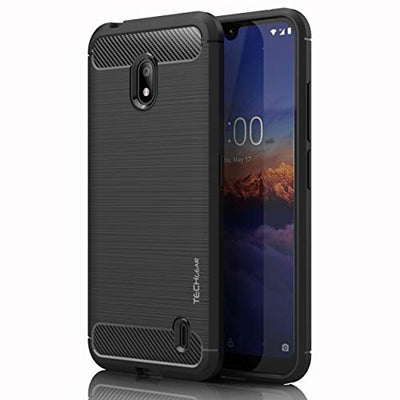 [Stealth Case] Nokia 3.2 Soft Protective Slim Cover with Carbon Fibre Detailing