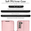[Wallet Case] Protective Cover with Cash & Card Holder, Stand and Wrist Strap For Samsung Galaxy S21 FE 5G