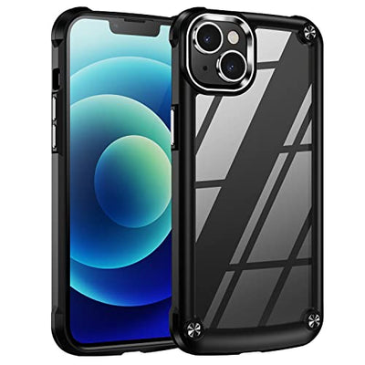 [Fusion Armour Case] Premium Hybrid Tough Heavy Duty, Rugged, Clear Back Bumper Case for Apple iPhone 14 Plus 6.7"