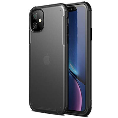 [Fusion FX Case] Slim & Light Tough Fused Gel Bumper & Hard Back Matte Case for iPhone 11