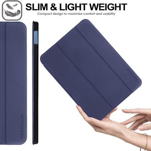 [Smart Case] Slim Stand Cover with Auto Sleep/Wake for Apple iPad 11th & 10th Generation, iPad 2025 / 2022
