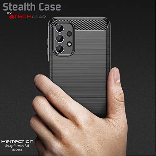 [Stealth Case] Samsung Galaxy A13 Soft Protective Slim Cover with Carbon Fibre Detailing