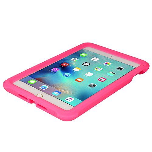 [Bumper Case] Shockproof Soft Easy Grip Case for Apple iPad Mini 5 2019, iPad Mini 4